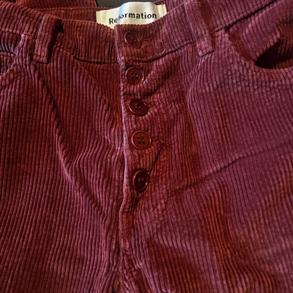 Reformation Corduroy Pants - Picture 3 of 3